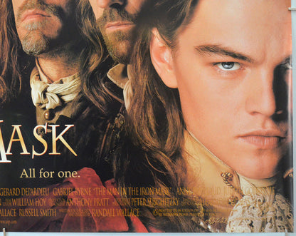 THE MAN IN THE IRON MASK (Bottom Right) Cinema Quad Movie Poster 