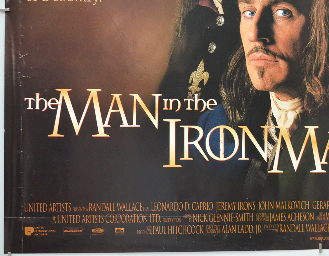 THE MAN IN THE IRON MASK (Bottom Left) Cinema Quad Movie Poster 