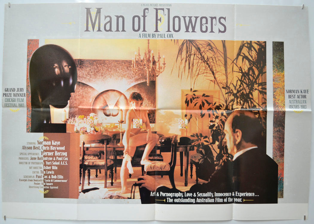 Man Of Flowers Original Quad Poster - Film Poster - Movie Poster