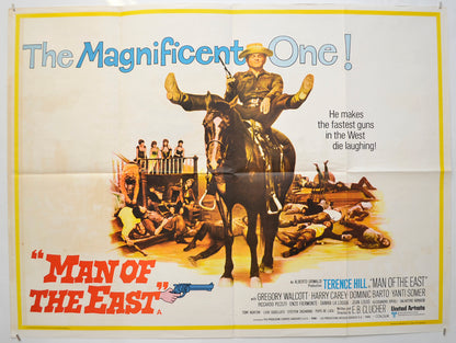 Man Of The East Original Quad Poster - Film Poster - Movie Poster