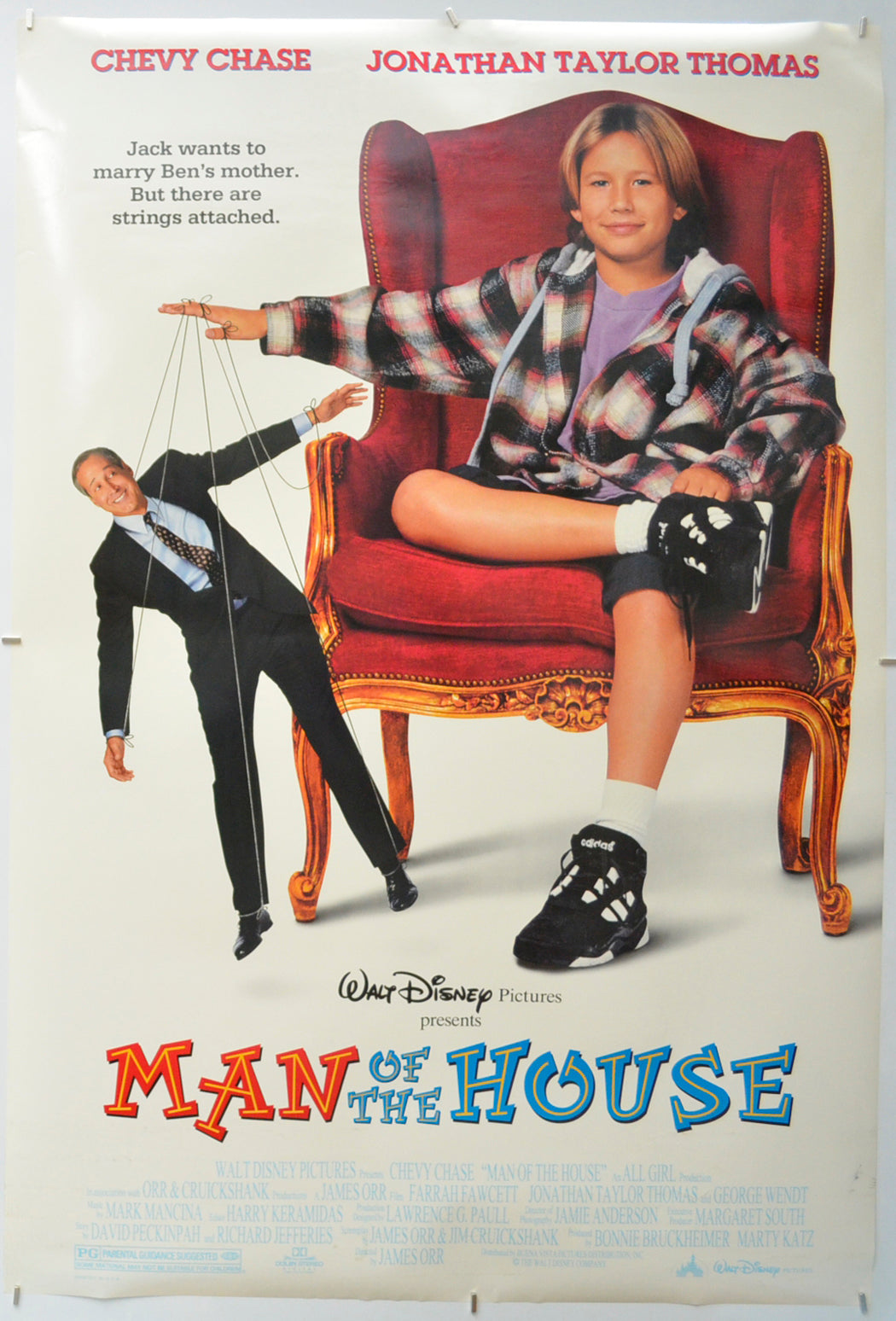 Man Of The House - Original One Sheet Poster - Film Poster - Movie Poster