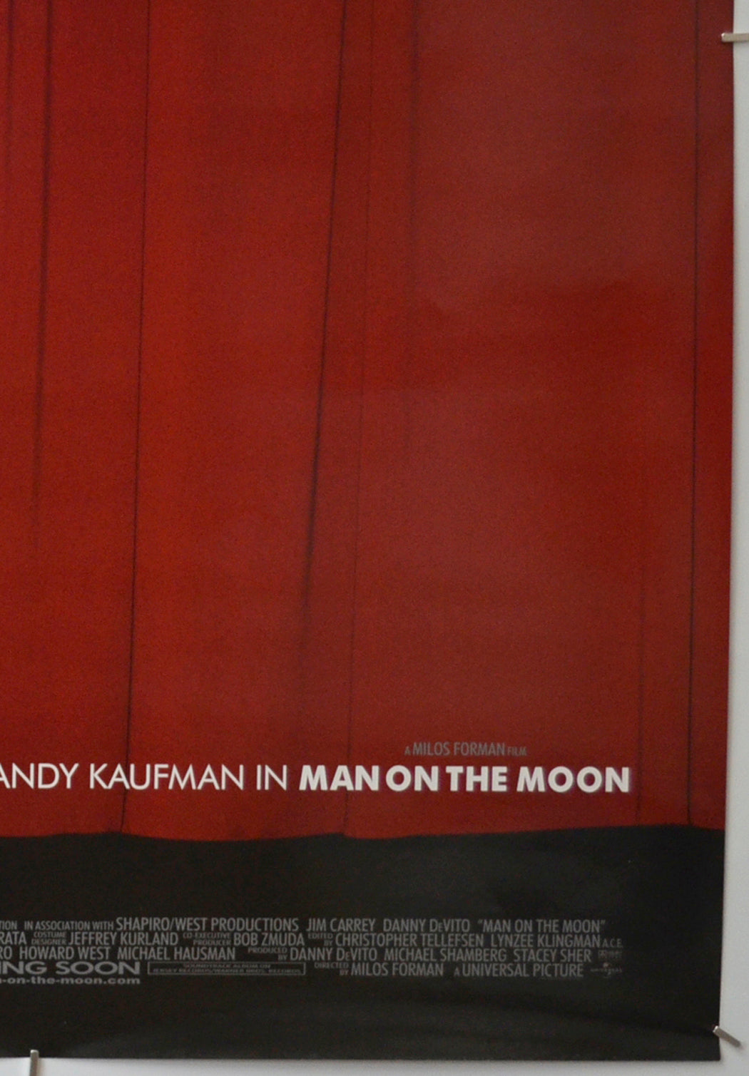 MAN ON THE MOON (Bottom Right) Cinema One Sheet Movie Poster 