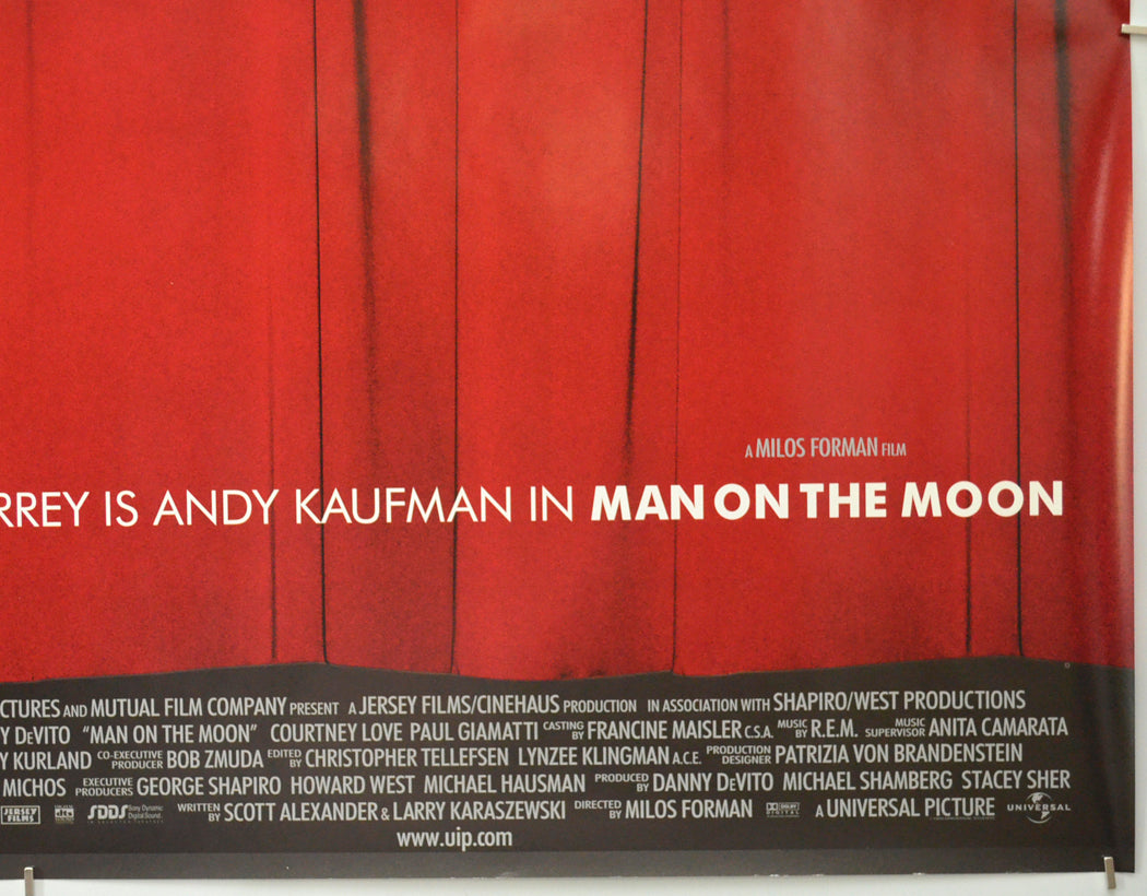 MAN ON THE MOON (Bottom Right) Cinema Quad Movie Poster 