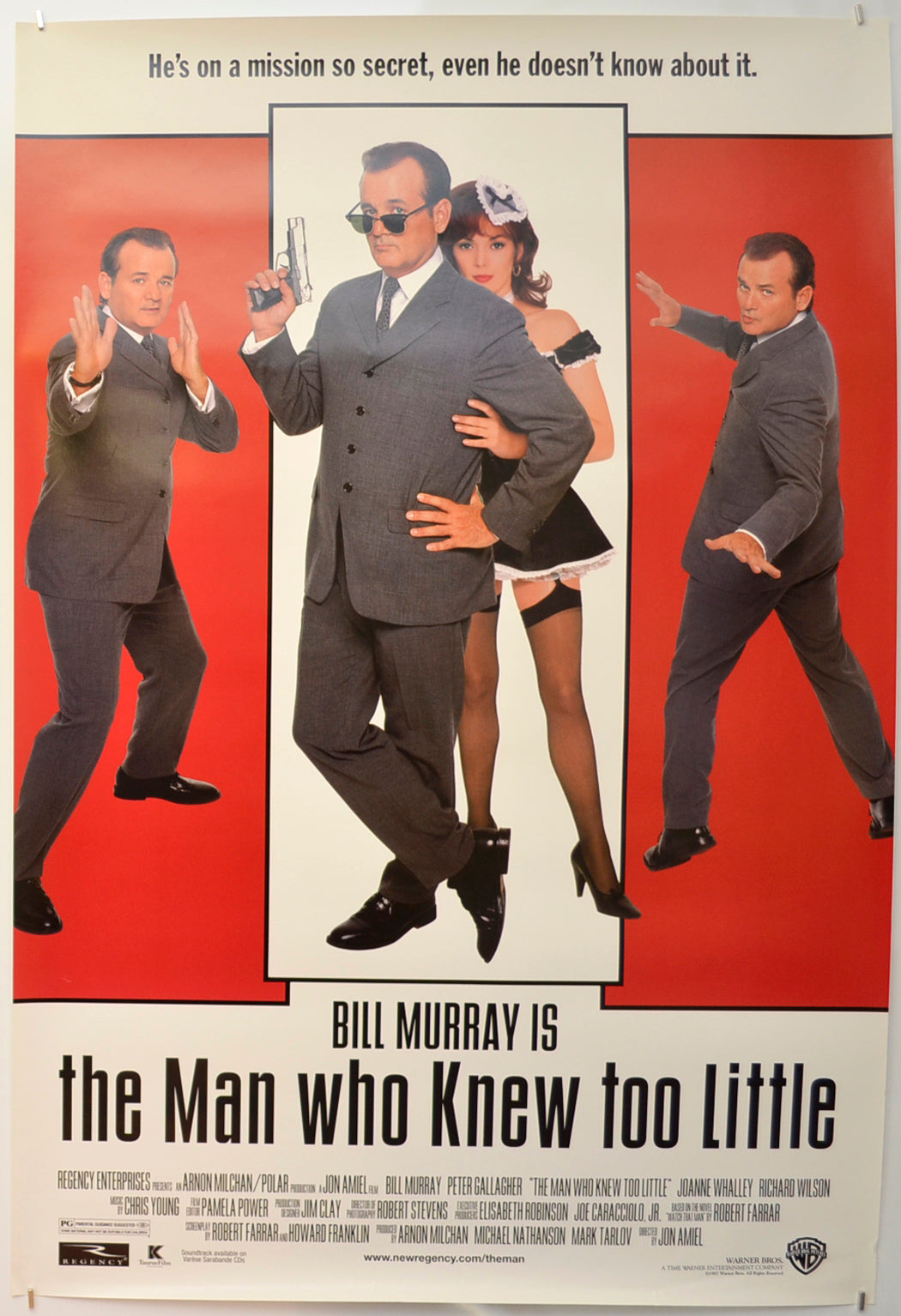 The Man Who Knew Too Little  Original One Sheet Poster - Film Poster - Movie Poster