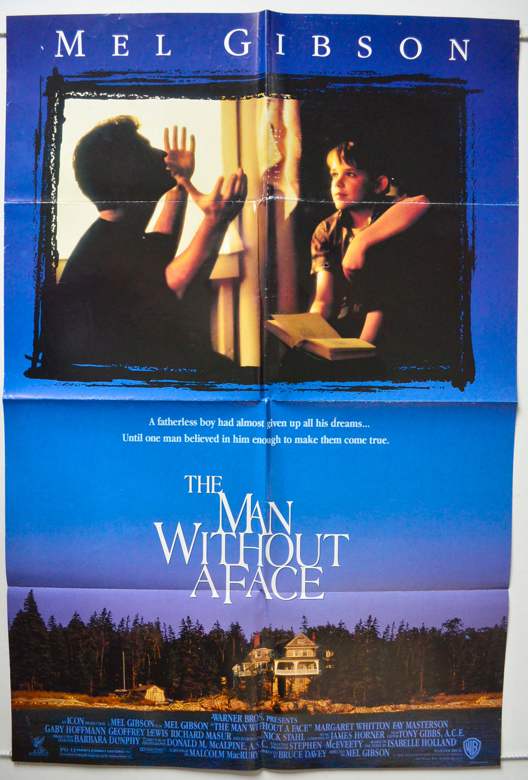 The Man Without A Face Original One Sheet Poster - Movie Poster