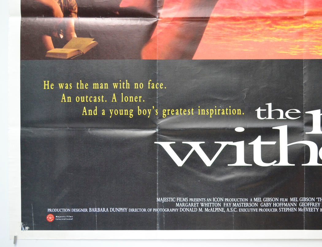 THE MAN WITHOUT A FACE (Bottom Left) Cinema Quad Movie Poster 