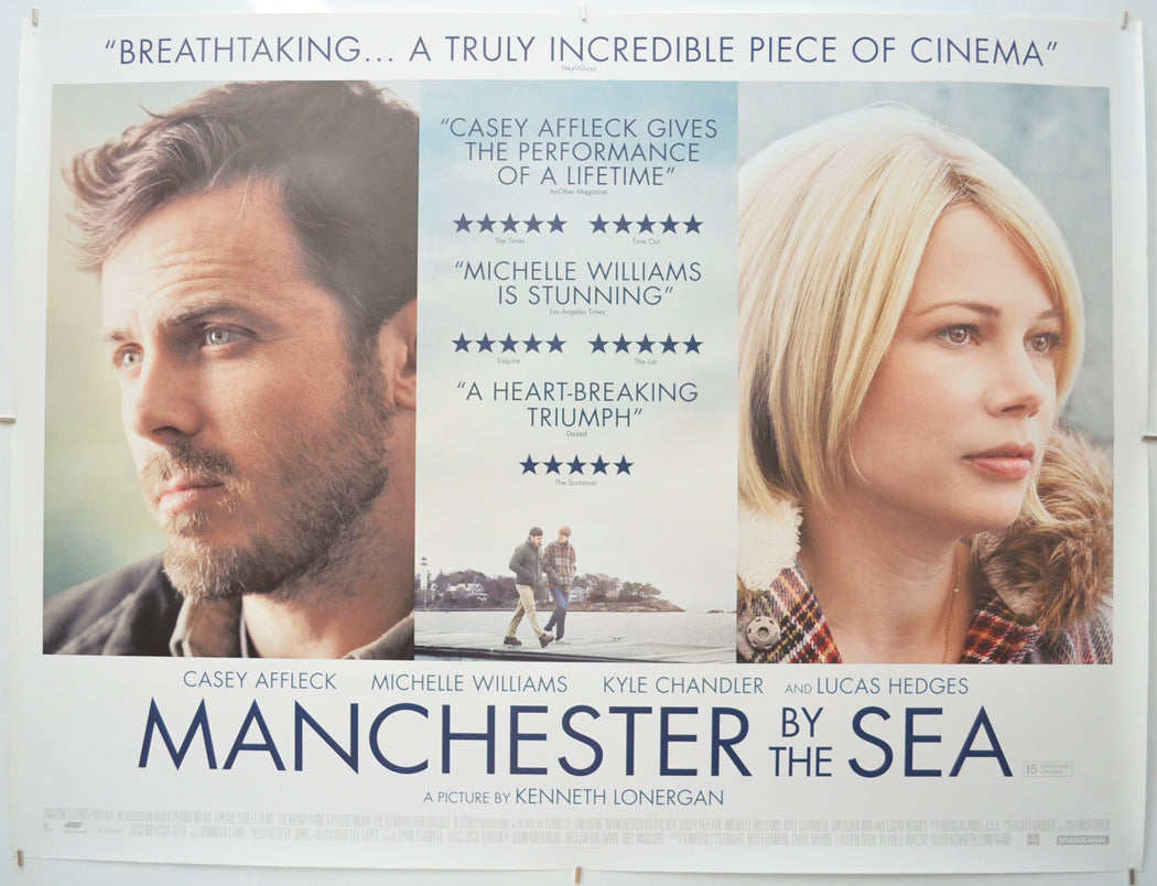 Manchester By The Sea - Original Quad Poster - Film Poster - Movie Poster