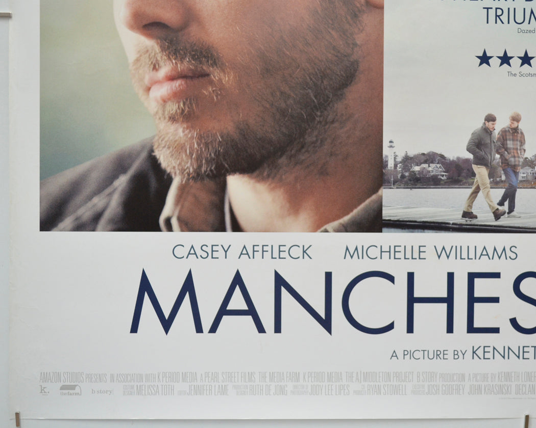 MANCHESTER BY THE SEA (Bottom Left) Cinema Quad Movie Poster 