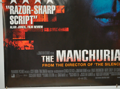 THE MANCHURIAN CANDIDATE (Bottom Left) Cinema Quad Movie Poster 