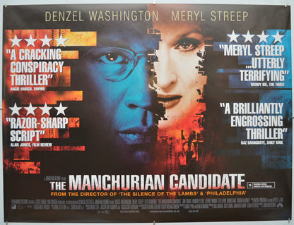 The Manchurian Candidate - Original Quad Poster - Film Poster - Movie Poster