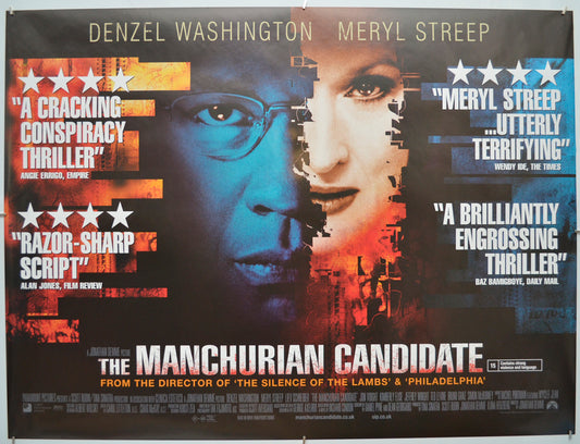 The Manchurian Candidate - Original Quad Poster - Film Poster - Movie Poster