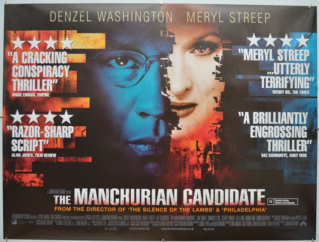 The Manchurian Candidate - Original Quad Poster - Film Poster - Movie Poster