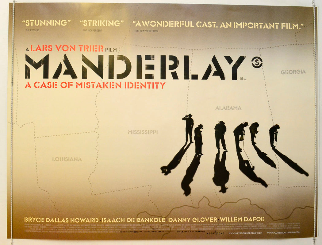 Manderlay  Original British Quad Poster - Film Poster - Movie Poster