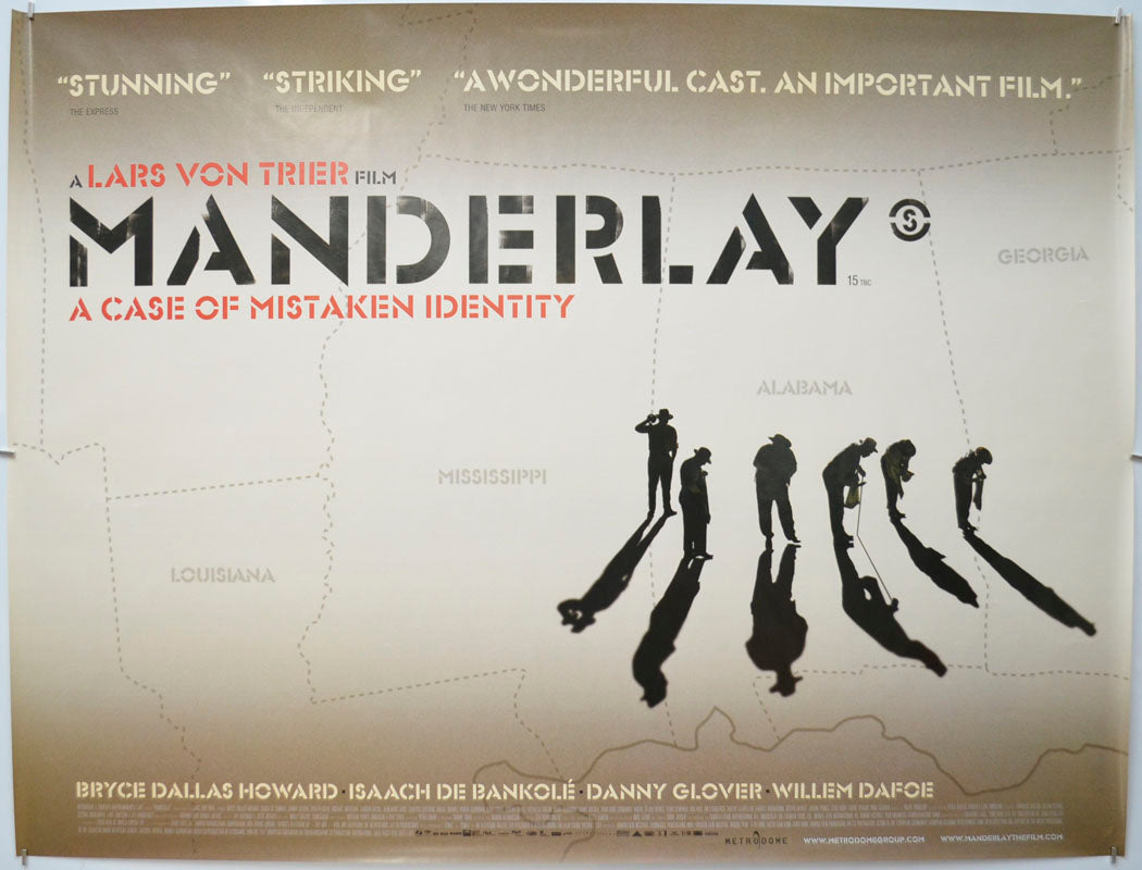 Manderlay Original Quad Poster - Film Poster - Movie Poster