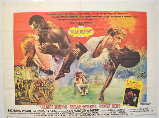 Mandingo  Original Quad Poster - Film Poster - Movie Poster