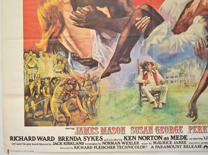 MANDINGO (Bottom Left) Cinema Quad Movie Poster 