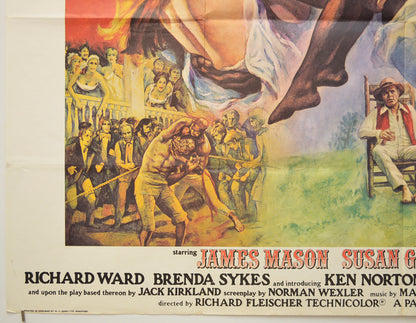 MANDINGO (Bottom Left) Cinema Quad Movie Poster 