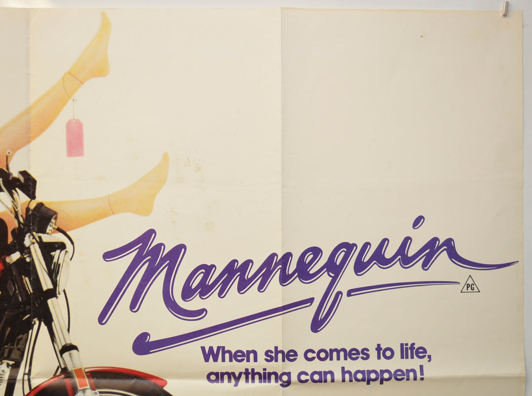 MANNEQUIN (Top Right) Cinema Quad Movie Poster 