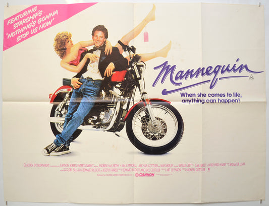 Mannequin Original Quad Poster - Film Poster - Movie Poster