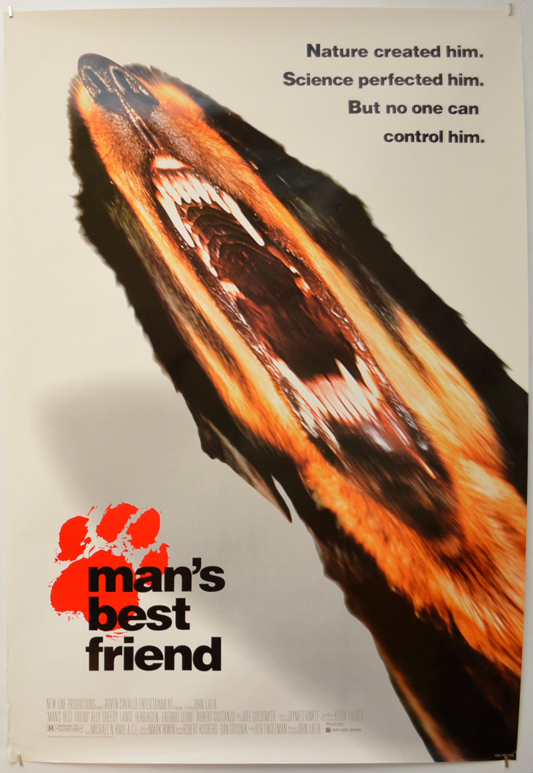 Man's Best Friend Original One Sheet Poster - Film Poster - Movie Poster  