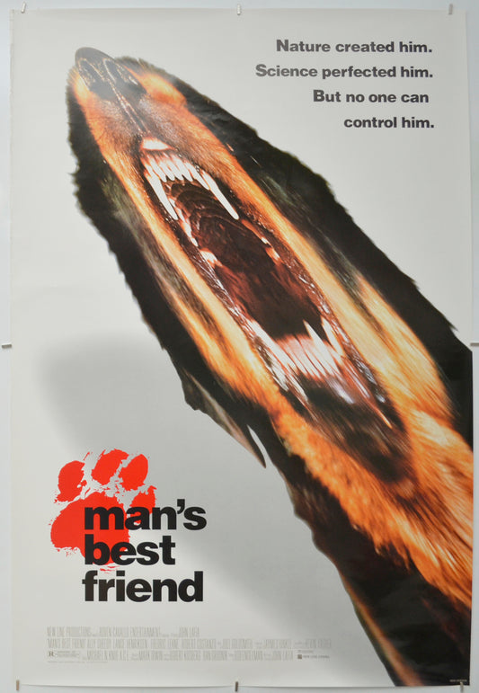 Man’s Best Friend Original One Sheet Poster - Film Poster - Movie Poster