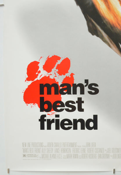 MAN’S BEST FRIEND (Bottom Left) Cinema One Sheet Movie Poster 