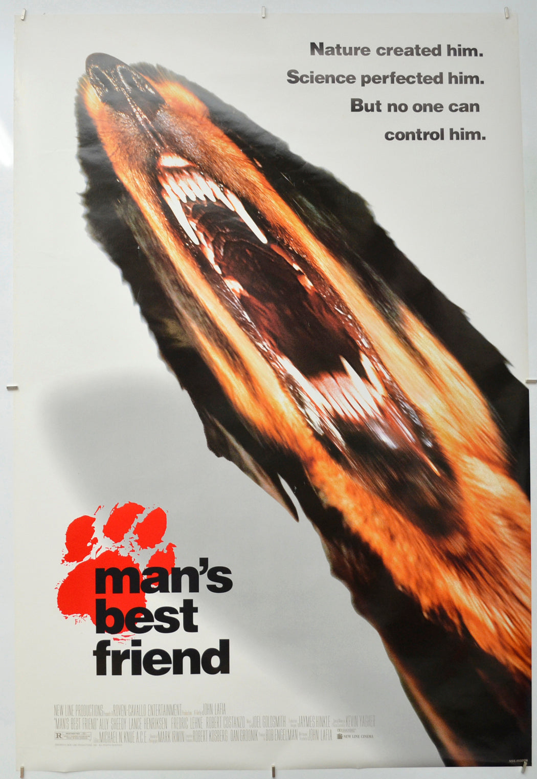 Man’s Best Friend Original One Sheet Poster - Film Poster - Movie Poster