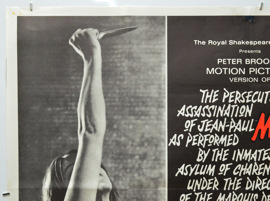 Marat/Sade (Top Left) Cinema Quad Movie Poster 