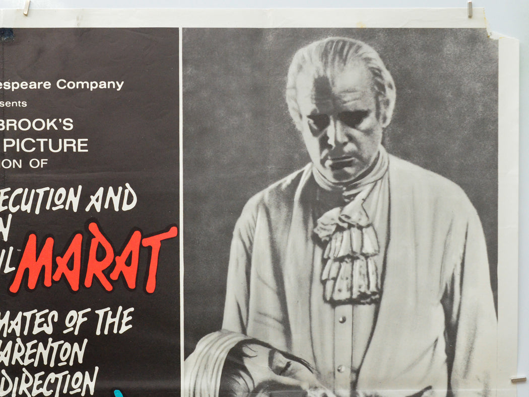Marat/Sade (Top Right) Cinema Quad Movie Poster 