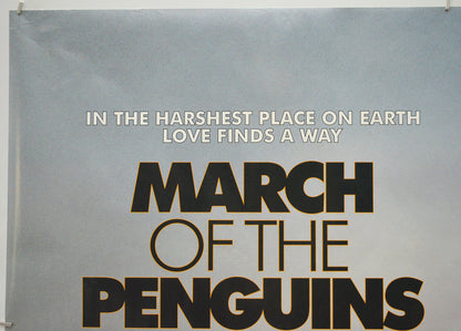 MARCH OF THE PENGUINS (Top Left) Cinema Quad Movie Poster 