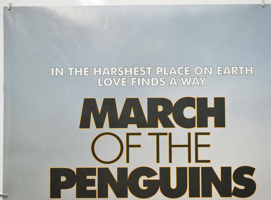 MARCH OF THE PENGUINS (Top Left) Cinema Quad Movie Poster 