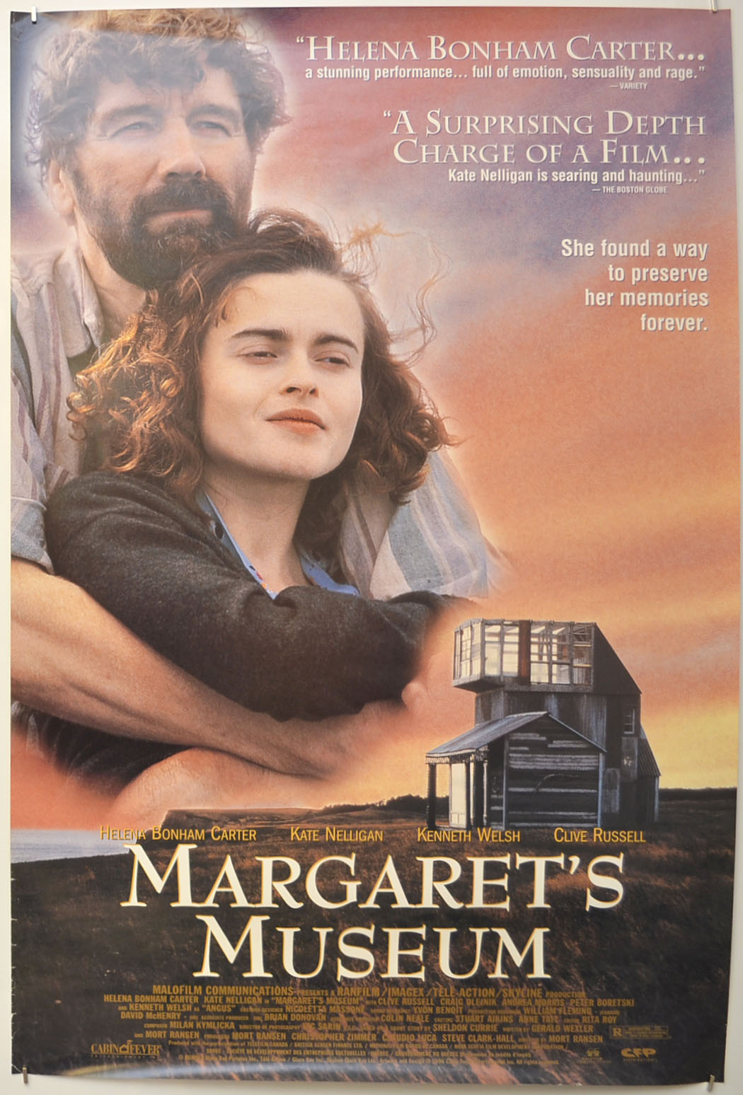 Margaret's Museum Original One Sheet Poster - Film Poster - Movie Poster