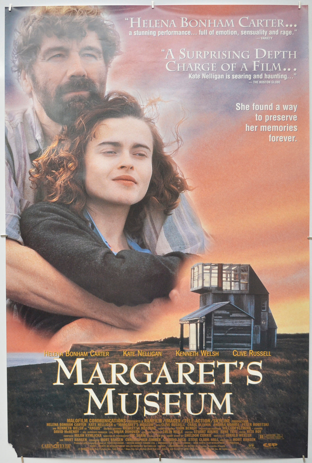 Margaret's Museum Original One Sheet Poster - Film Poster - Movie Poster