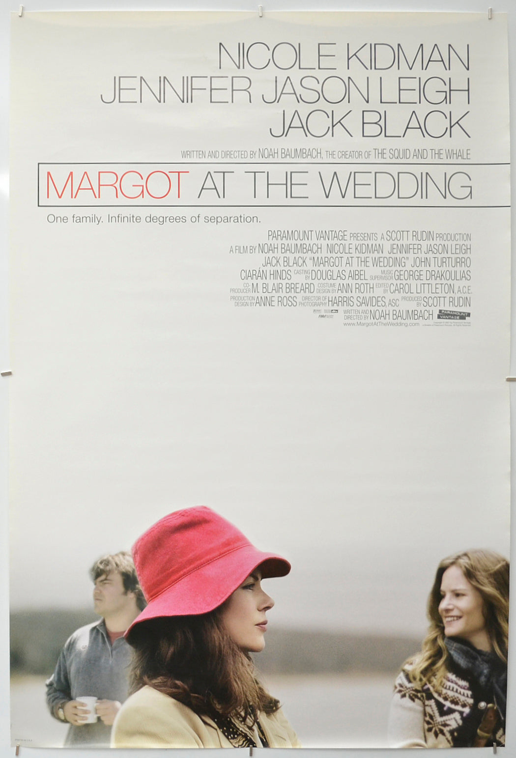 Margot at the Wedding Original One Sheet Poster - Film Poster - Movie Poster