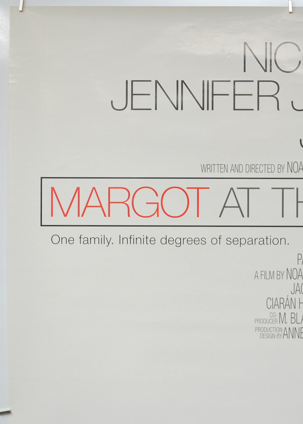 MARGOT AT THE WEDDING (Top Left) Cinema One Sheet Movie Poster 