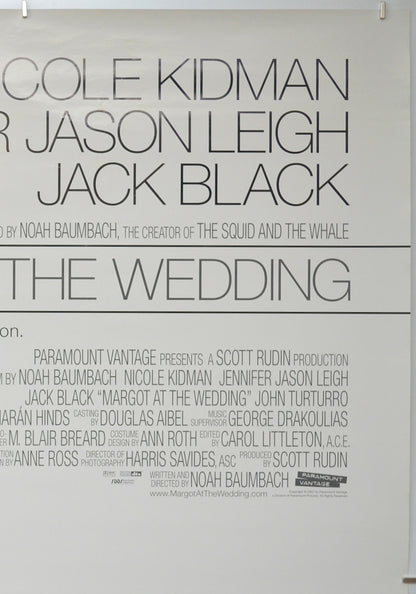 MARGOT AT THE WEDDING (Top Right) Cinema One Sheet Movie Poster 