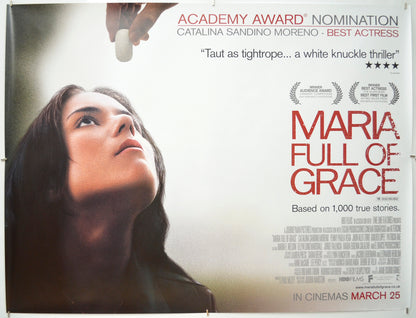 Maria Full Of Grace - Original Quad Poster - Film Poster - Movie Poster