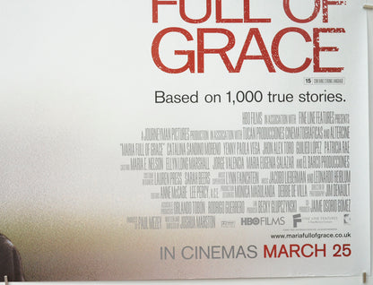 MARIA FULL OF GRACE (Bottom Right) Cinema Quad Movie Poster 