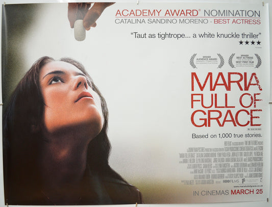 Maria Full Of Grace - Original Quad Poster - Film Poster - Movie Poster