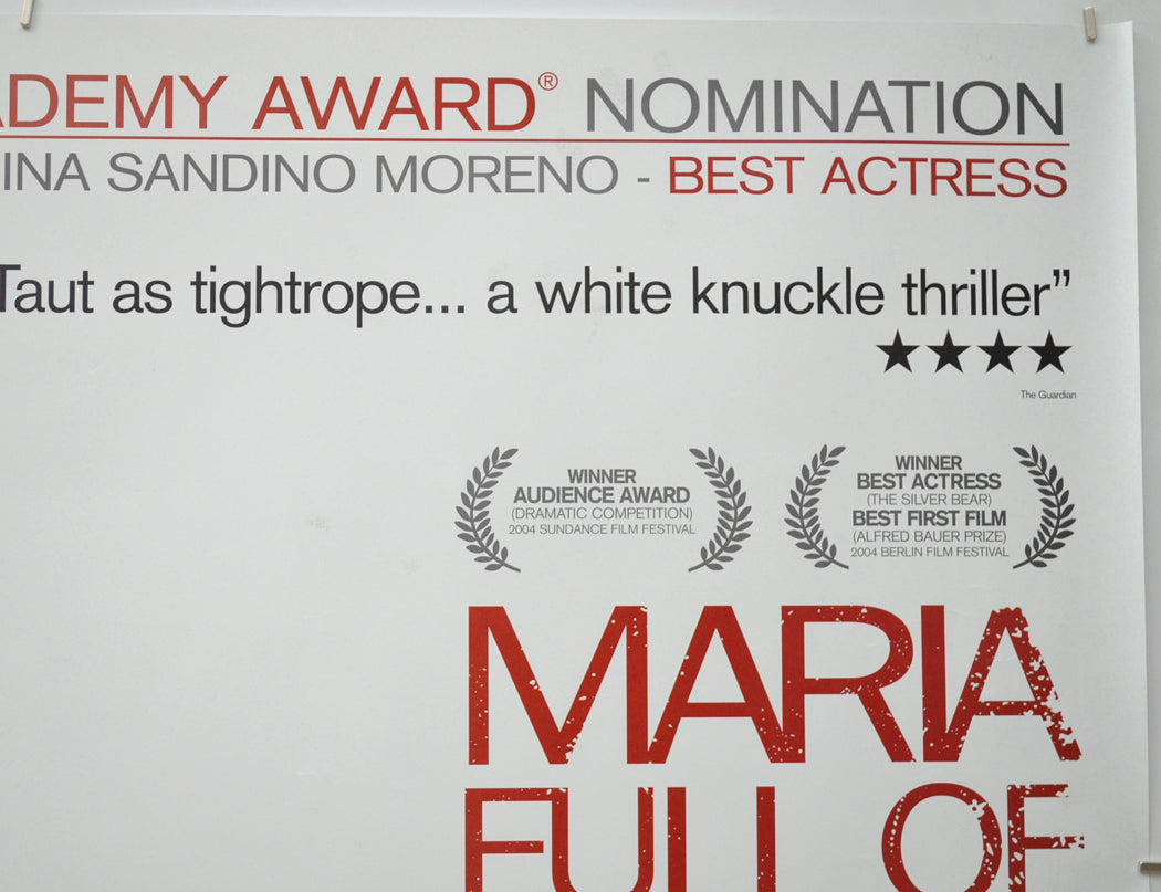 MARIA FULL OF GRACE (Top Right) Cinema Quad Movie Poster 