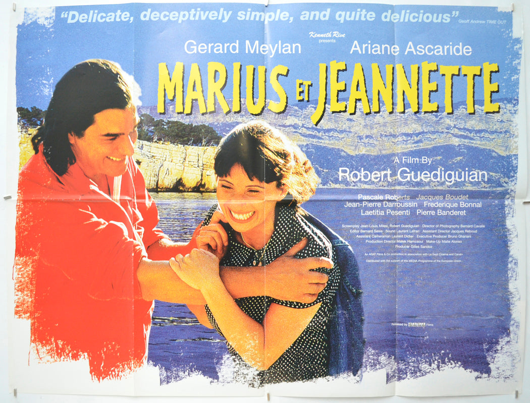 Marius et Jeannette (a.k.a. Marius and Jeannette)  Original Quad Poster - Film Poster - Movie Poster