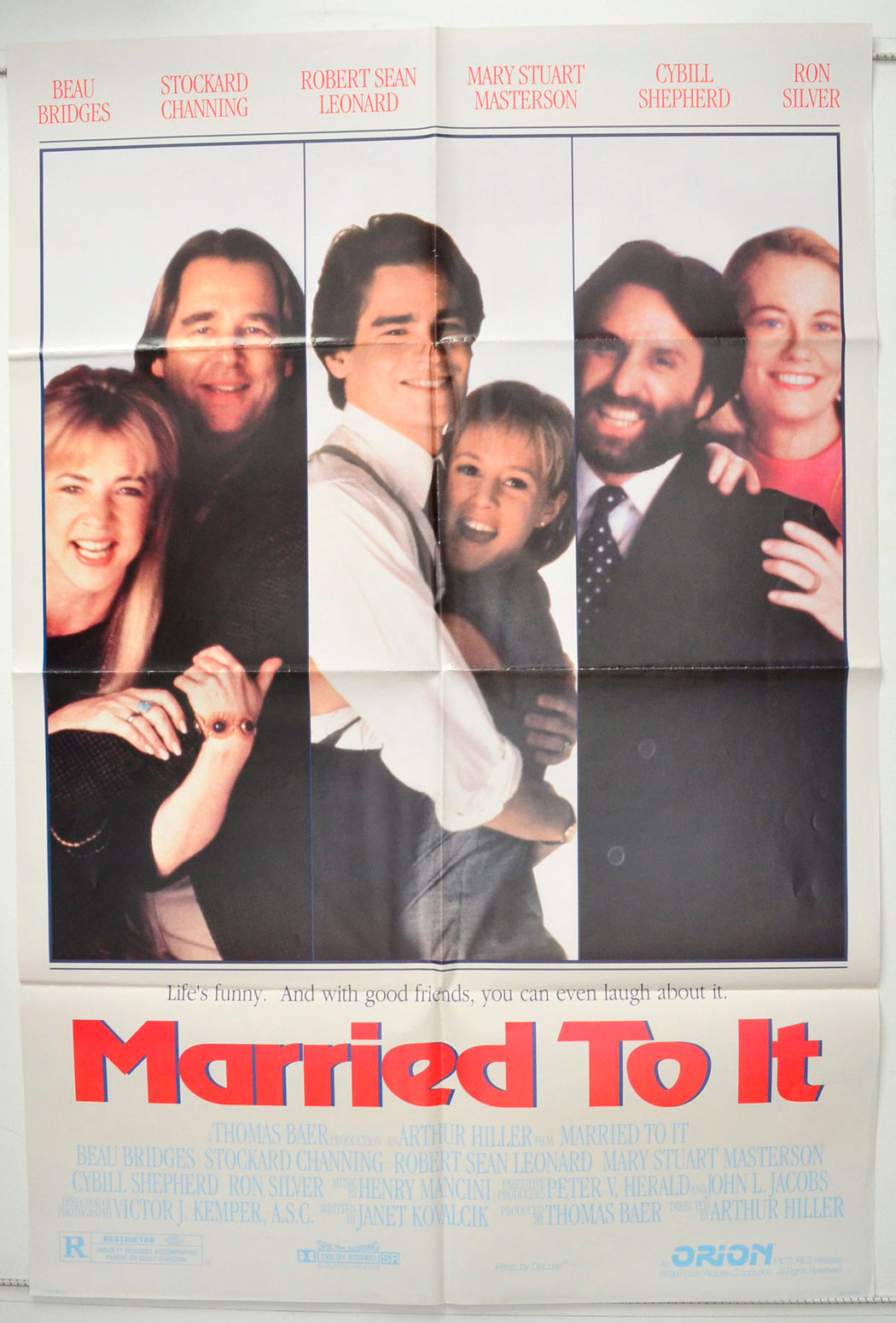 Married To It  (Faces Version)   Original One Sheet Poster - Movie Poster