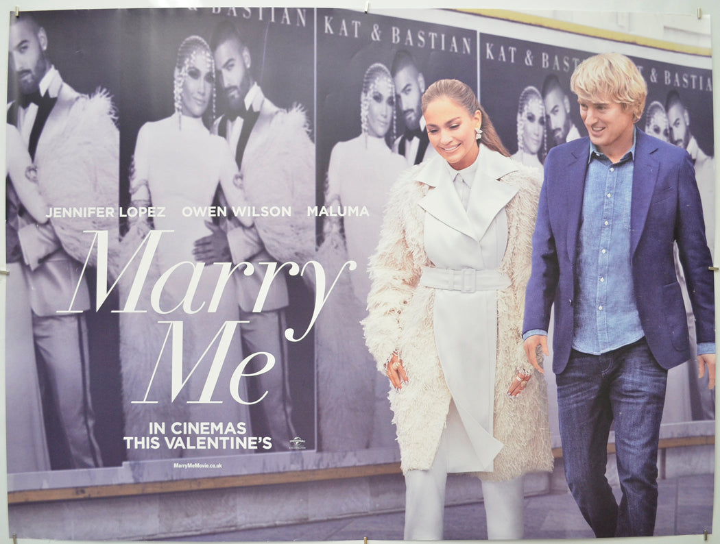 Marry Me (Teaser / Advance Version) - Original Quad Poster - Film Poster - Movie Poster