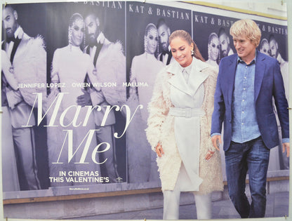 Marry Me (Teaser / Advance Version) Original Quad Poster - Film Poster - Movie Poster