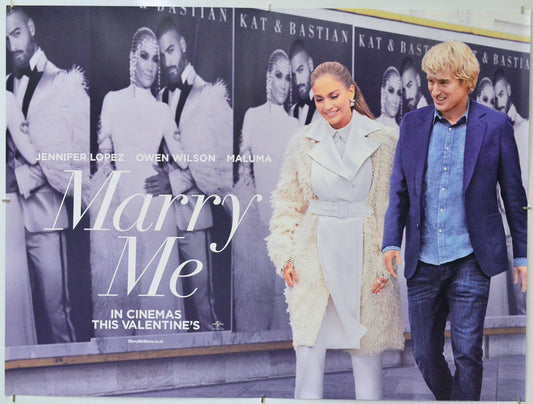 Marry Me - Original Quad Poster - Film Poster - Movie Poster