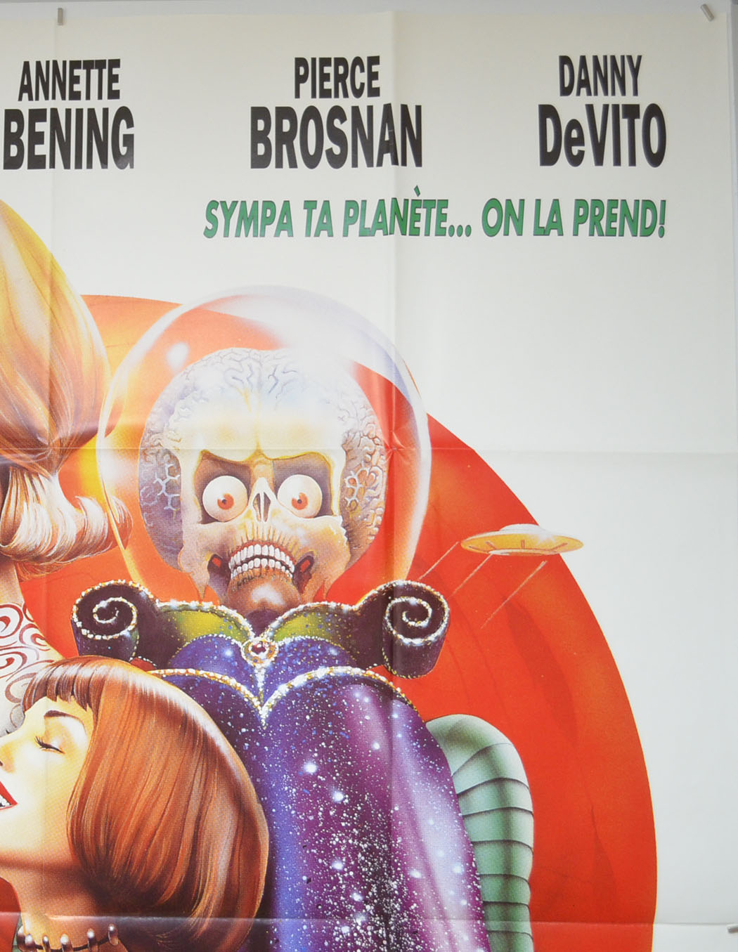 MARS ATTACKS (Top Right) Cinema French Grande Movie Poster 