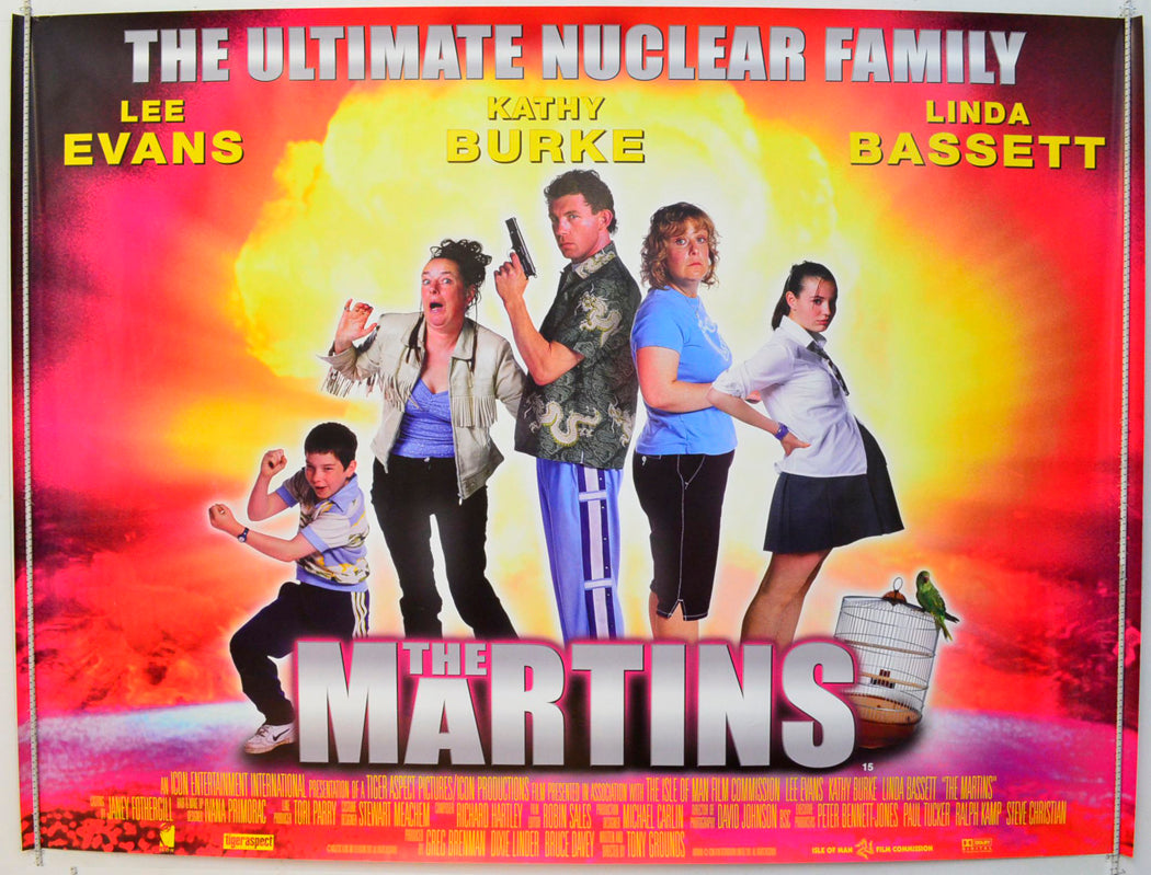 The Martins Original British Quad Poster - Film Poster - Movie Poster 