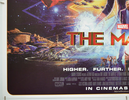 THE MARVELS (Bottom Left) Cinema Quad Movie Poster 