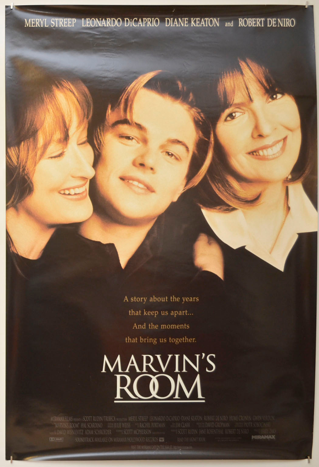 Marvin's Room Original One Sheet Poster - Film Poster - Movie Poster