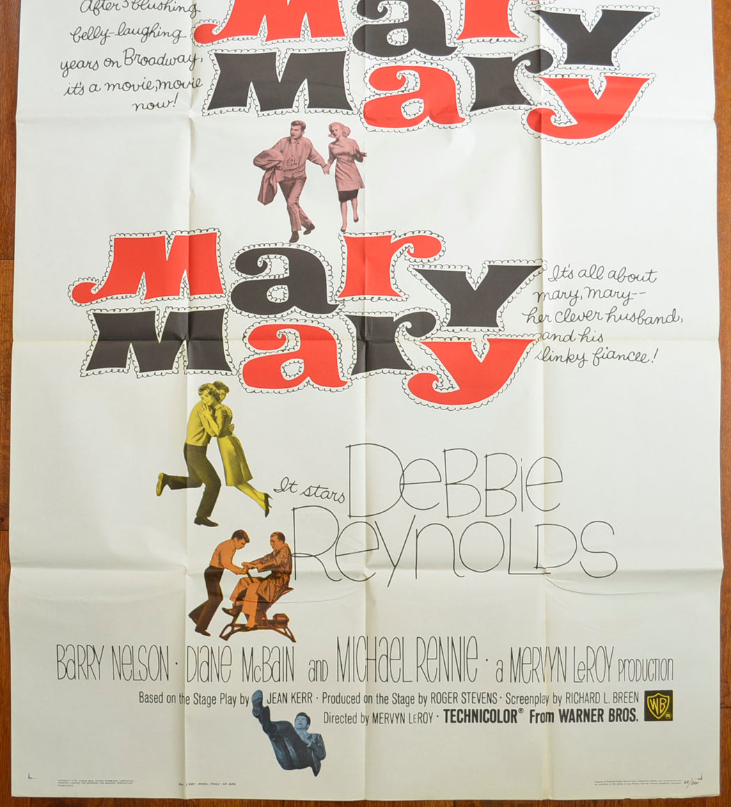 MARY, MARY – 3 Sheet Poster (BOTTOM) 